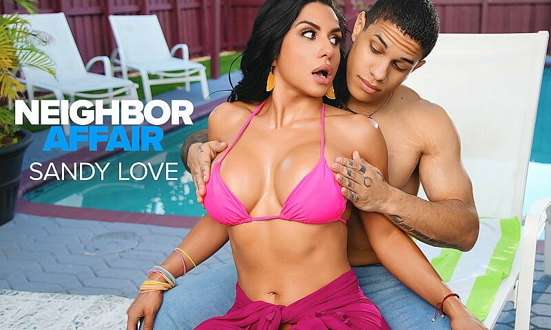 Neighbor Affair Naughtyamerica Busty Latina Sandy Love gets her body massaged before taking the neighbor’s cock
