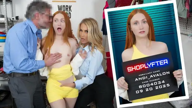 Andi Avalon, Scarlet Skies (Threesome with The Vibrator Thief